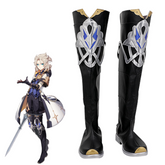 Genshin Impact Albedo Cosplay Shoes Boots Halloween Costumes Accessory Custom Made